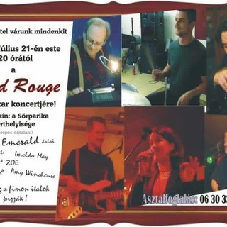 Red Rouge zenekar koncertje a Sörpatikában